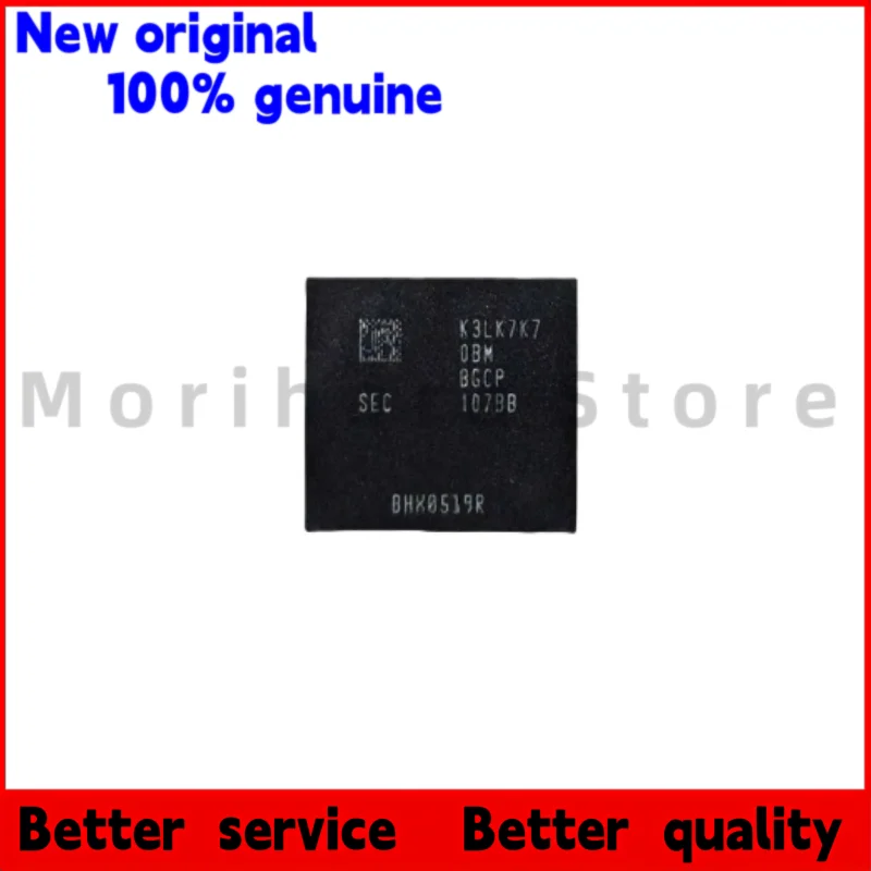 

1PCS/100% brand new K3LK3K30EM-BGCN K3LK4K40BM-BGCN K3LK7K70BM-BGCP K3LK4K40CM-BGCP D9ZMM D9XVM FBGA496 Black plastic shell