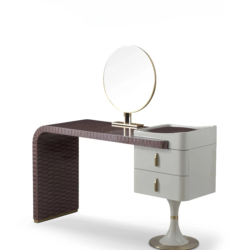 

Modern Italian light luxury dresser bedroom high-end master bedroom storage makeup table S2 new product