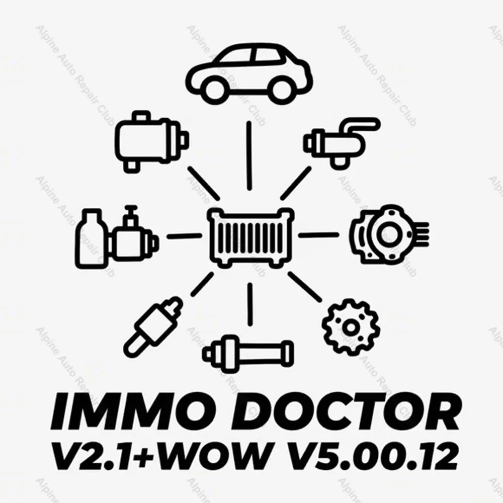 

IMMO DOCTOR V2.1 With Unlimited KEYGEN MULTI BRAND Immo Off Software ECU Chip Tuning + wow 5.00.12 & wow 5.00.8 R2 Car Software