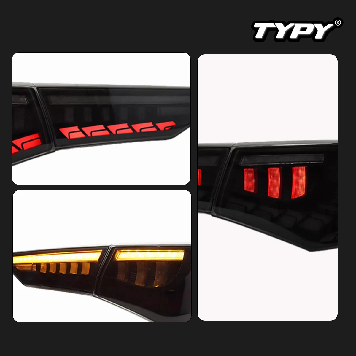 

TYPY New LED Tail Lamp Upgrade Modified For Nissan sylphy Taillight 2019-2022 Dynamic Signal Tail Lamp Auto Accessories