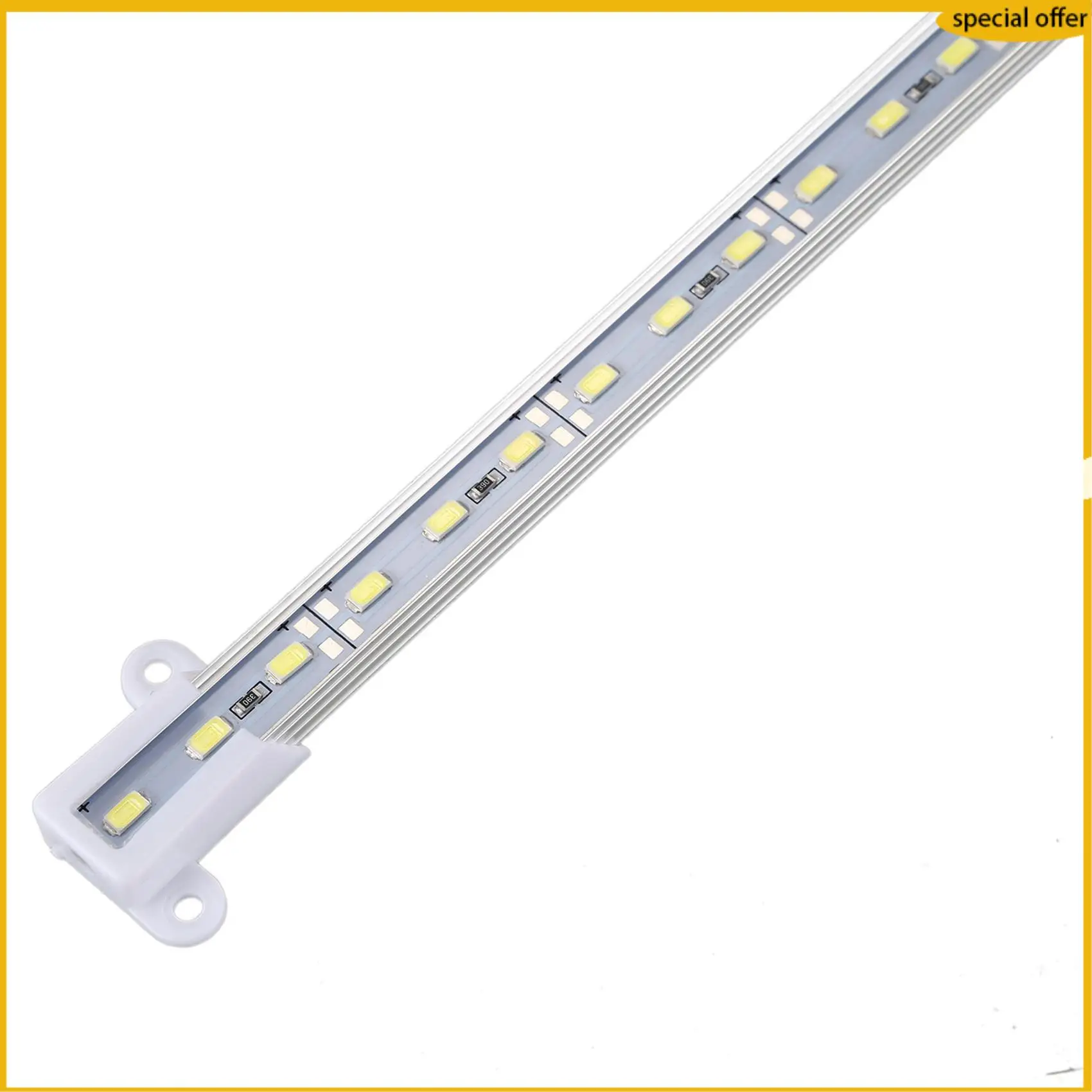 

A50I 3X 50CM 12V 36 LED 5630 SMD Hard Strip Bar Light Aluminum Rigid White