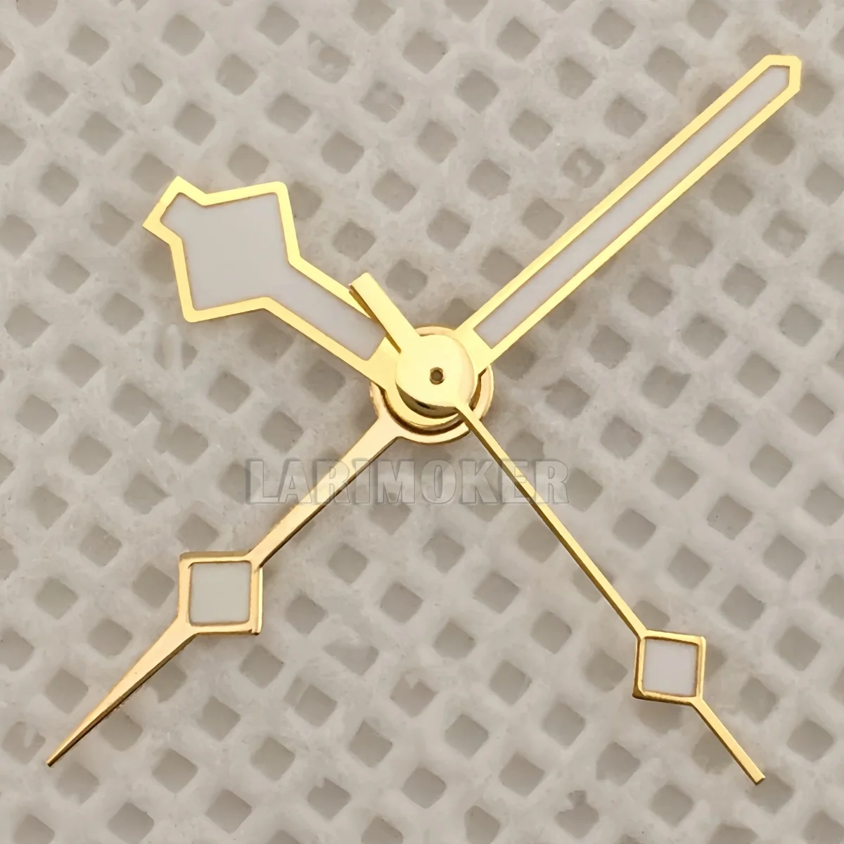 NH34 Gold and Silver Rose Gold Bronze Orange GMT Snowflake Watch Hands, Suitable for NH34A Movement Parts with Green Luminescent