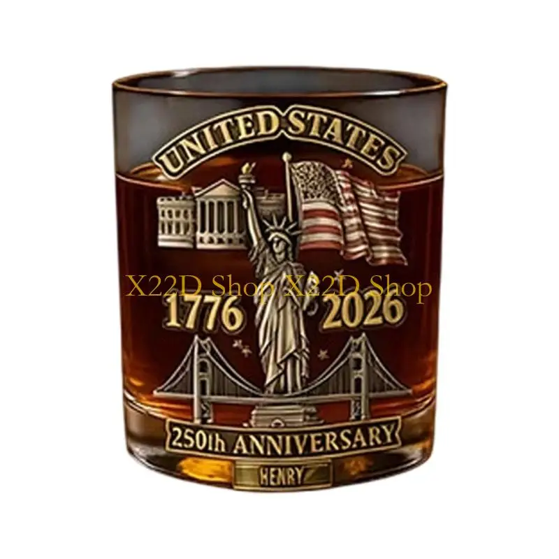 X22D Exclusive 250Th Country Birthday Themed Beverage Cup For Enthusiasts