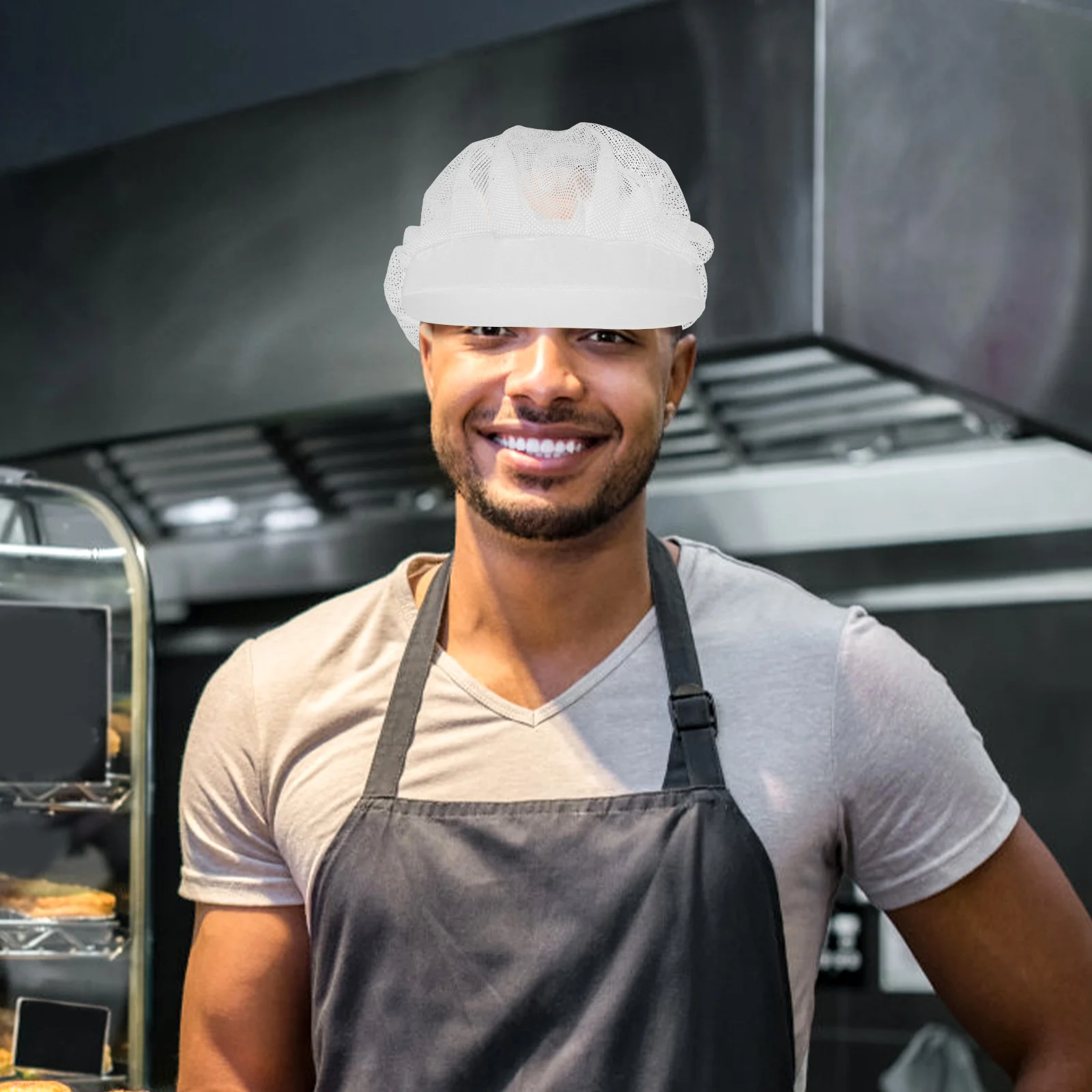 Hats Restaurant Cook Chef For Women Breathable Universal Caps Waiter Serving Bakery Working Headgear Mesh Cooking and