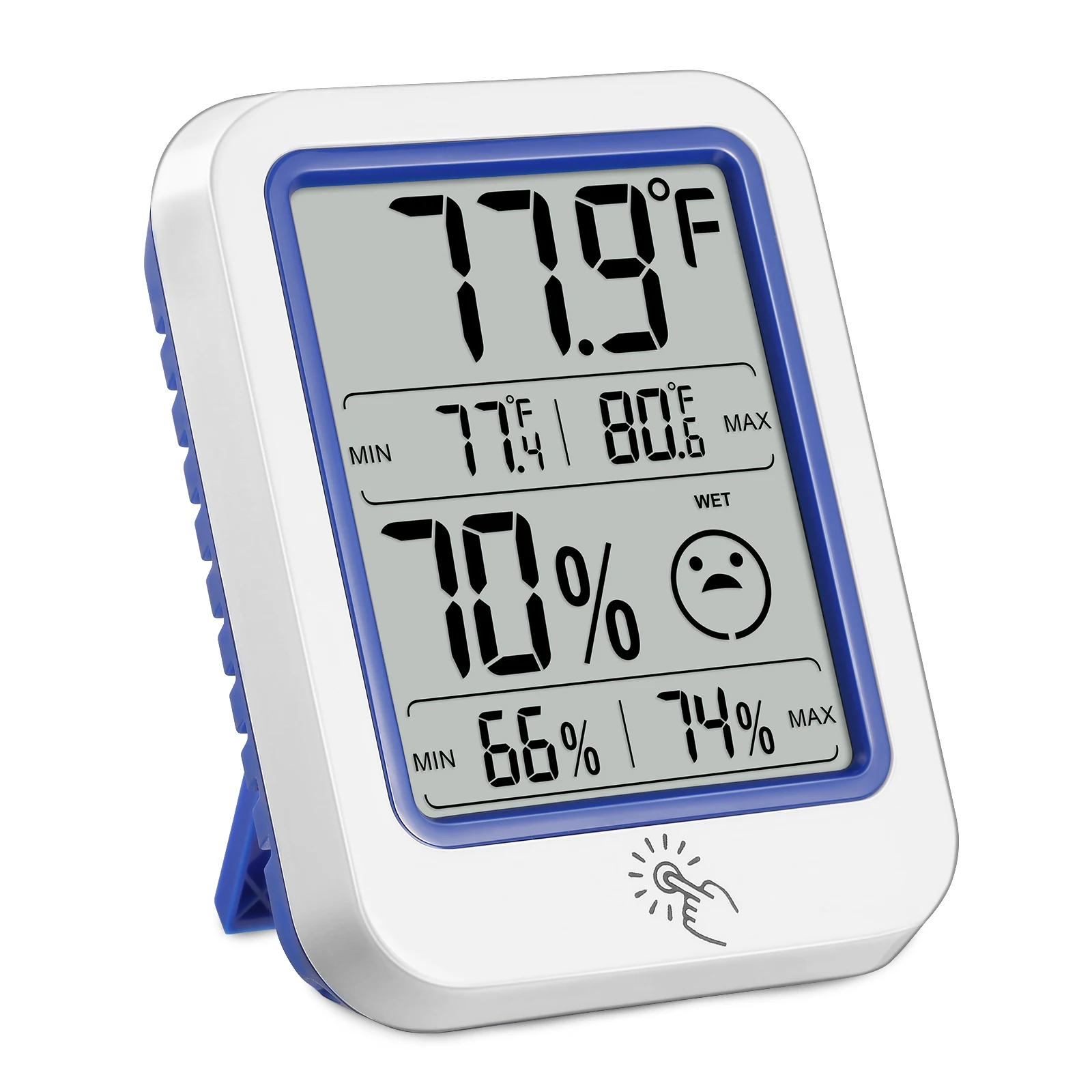 Backlight LCD Digital Temperature Humidity Meter Home Indoor Electronic Hygrometer Thermometer Home Weather Station