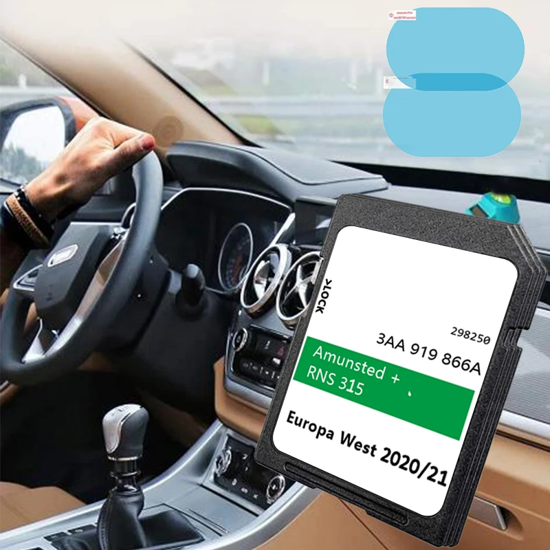 

GPS Card for Skoda Octavia/Superb/Rapid/Praktik/Fabia Car Update 2020/21 RNS 315 Navigation SD Card Upgrade West Europe Map