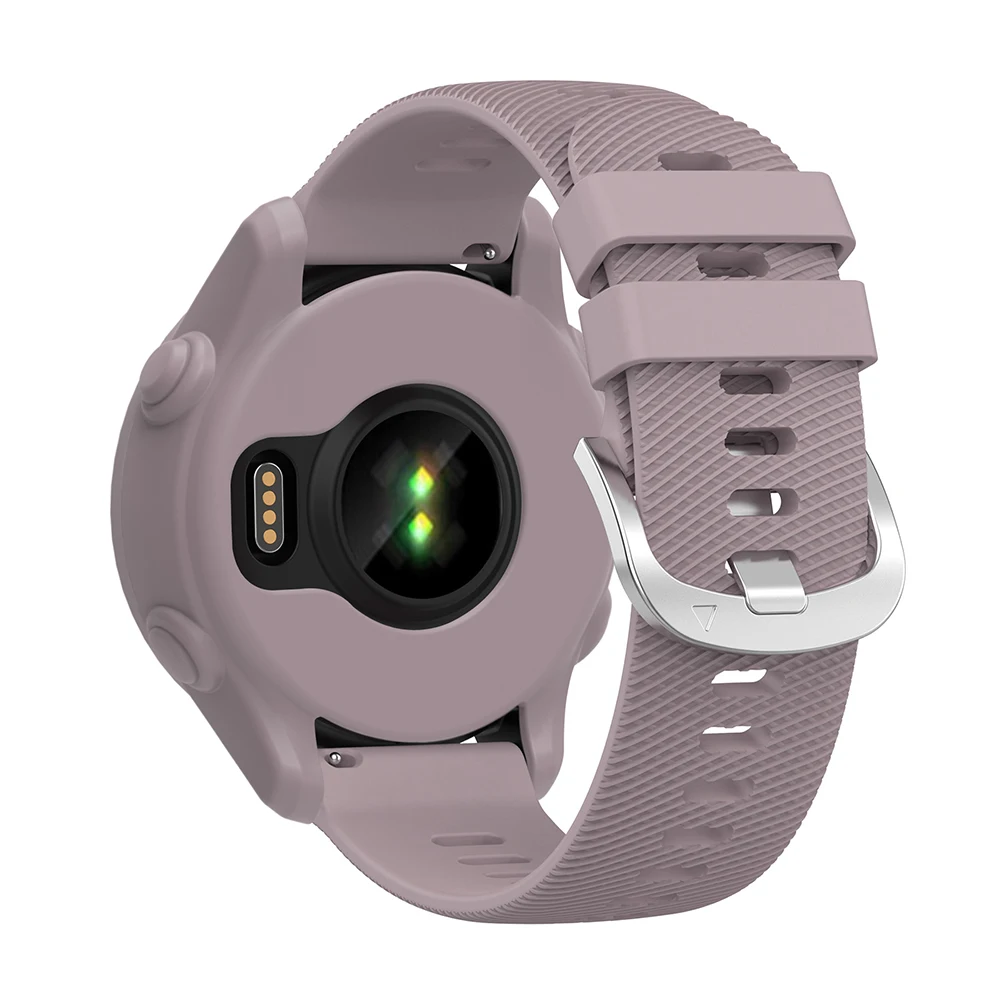 Silikonarmband + Schutzhülle für Garmin Forerunner 255 265, Ersatz-Uhrenarmband – Detail 12