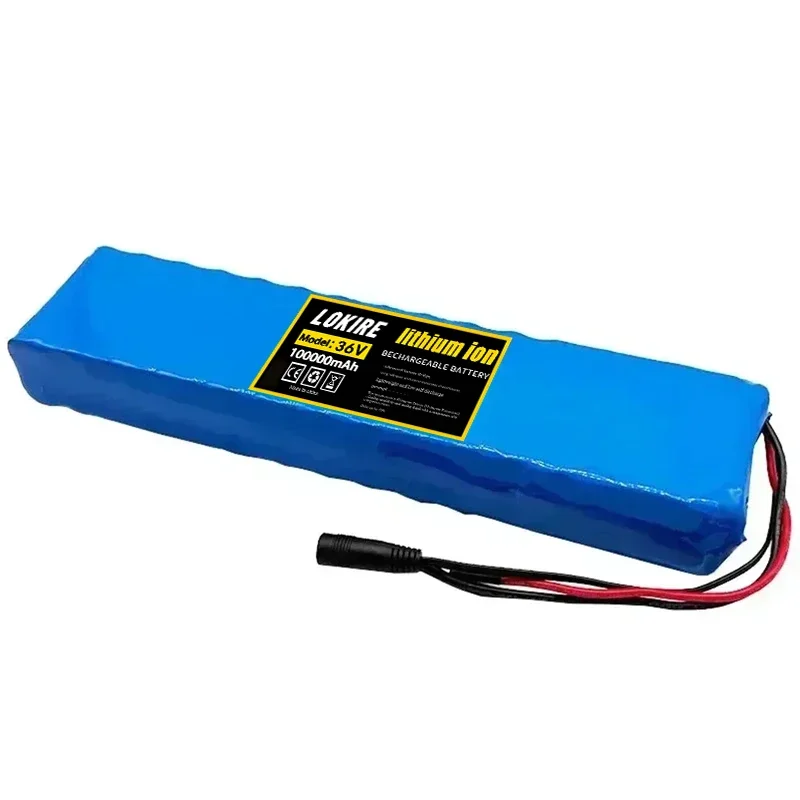 36 فولت 100 أمبير بطارية ليثيوم قابلة للشحن 18650 10S3P 1000 واط الطاقة تعديل 36 فولت بطارية سكوتر كهربائي مع BMS ، SYP XT60 JST