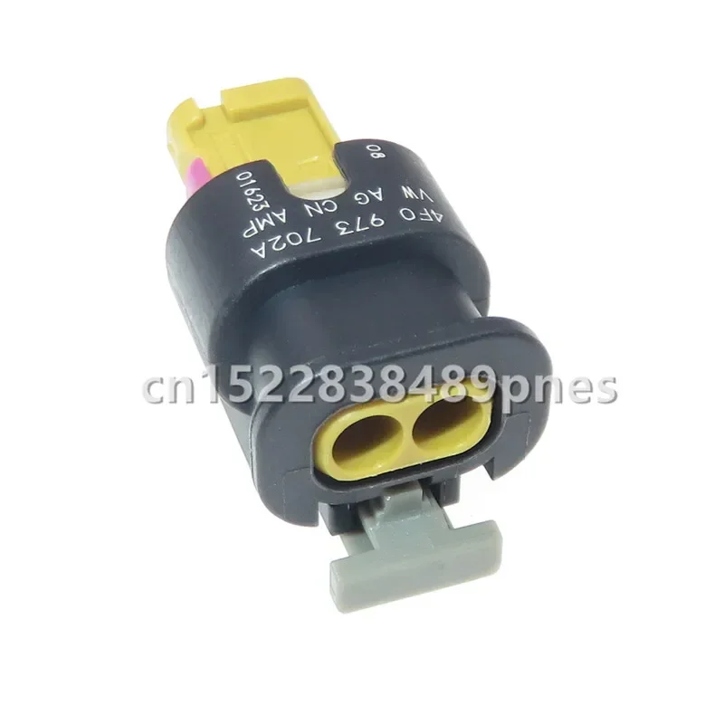 2 Pole Automotive Wiring Harness Connector Car Waterproof Plug 4F0973702A 1-1718888-7 Auto Parts