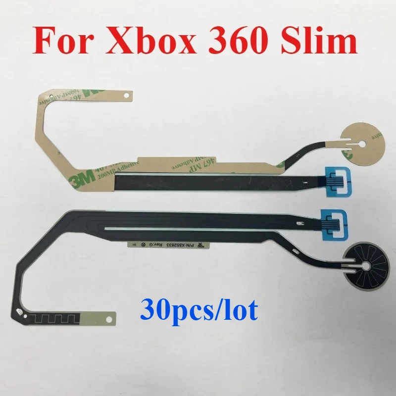

30PCS High Quality for Xbox 360 Xbox360 Slim Console Power Eject Button Ribbon Cable on Off Power Switch Flex Cable Replacement