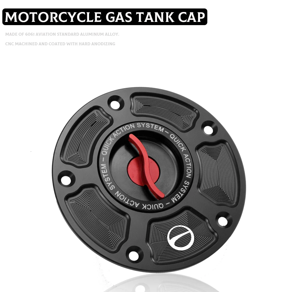 

CNC Keyless Racing Quick Release Motorcycle Tank Fuel Caps Case Gas Cover for YAMAHA YZF R125 R25 R15 V3 R3 R6 YZF-R1