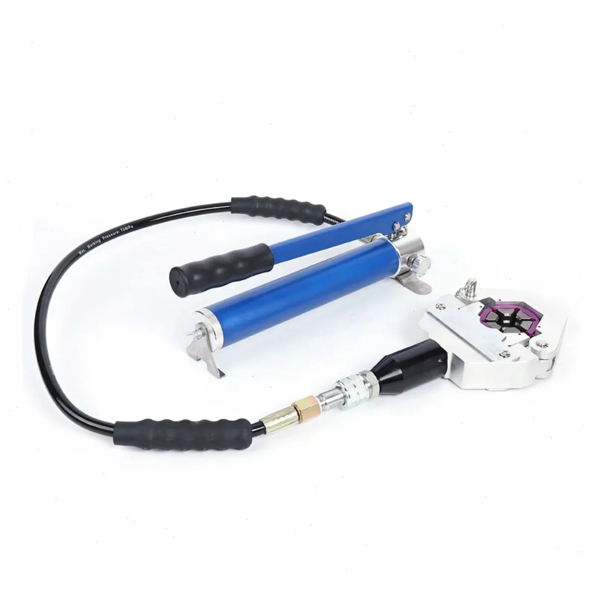 【Smart】Air Conditioner Maintenance Tool Hydraulic Hose Crimper Aluminum Alloy High Hardness Punch Oil Return Switch Multiple Die
