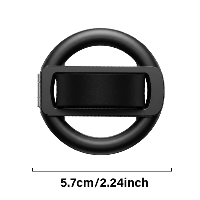 Silicone Magnetic Wristband Phone Holder for Magsafe, Rotatable Ring Stand for Desktop, Anti-Slip Finger Grip for IPhone Samsung view 6