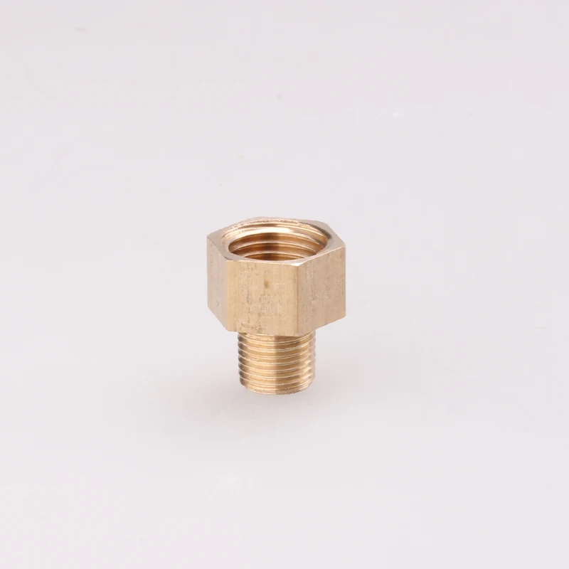 1 Pcs Brass Pipe Hex Nipple Fitting  1/8'' 1/2