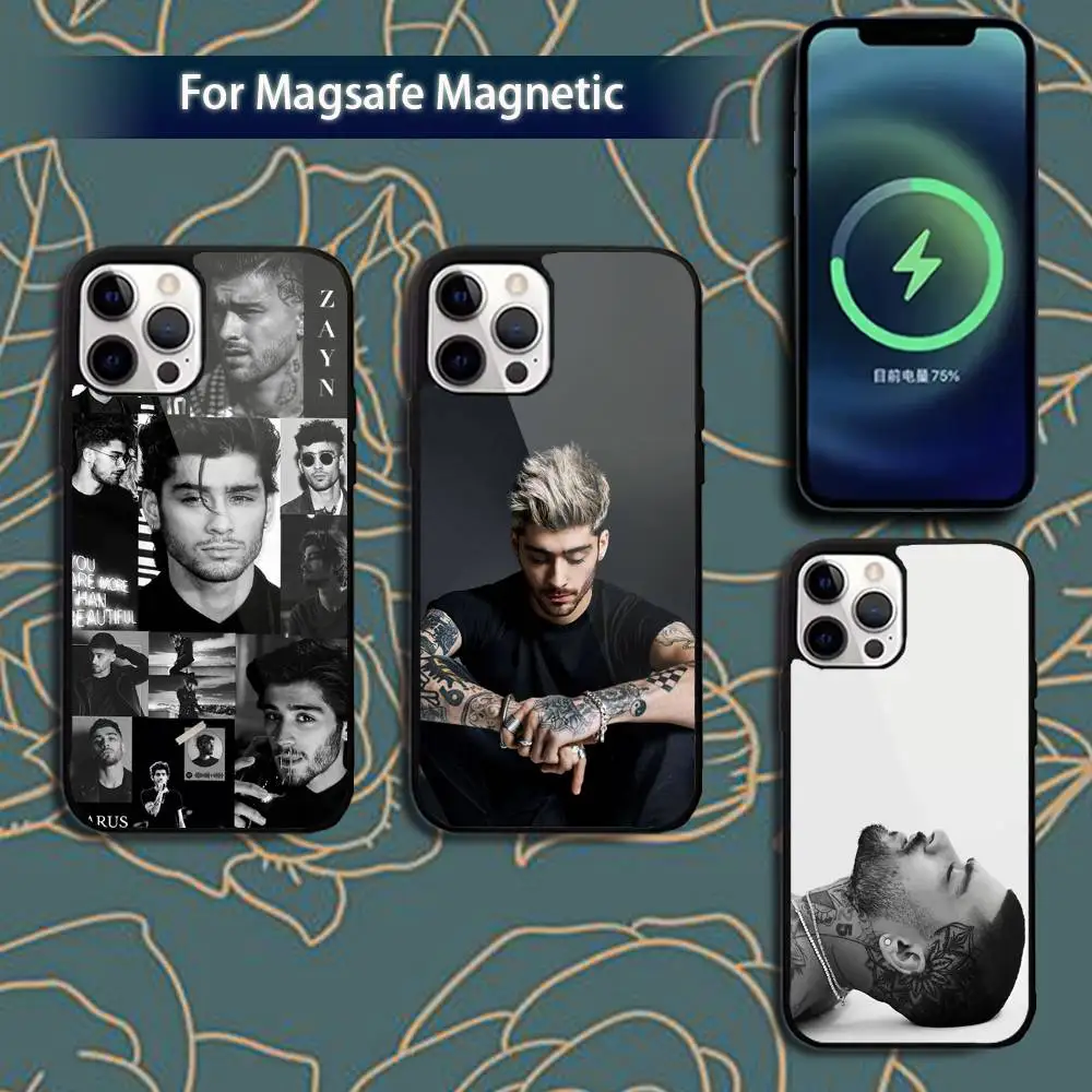 

Singer Zayn M-Malik Phone Case For iPhone 17,16,15,14,13,12,11,Pro,Max,Plus,Mini,Magsafe,Magnetic Wireless Charging Case