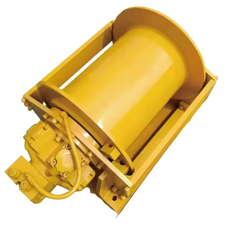 Small Portable Hydraulic Winch 8 Ton Marine Bolt Winch for Boat Ship Deck Anchor Lifting Heavy Duty Compact Design