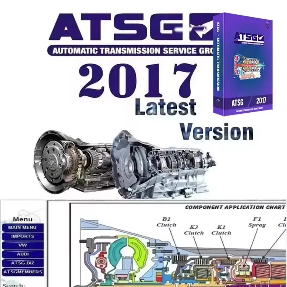

ATSG 2017 Auto Repair Software Automatic Transmissions Service Group Diagnostic Tool for Vehicle Maintenance