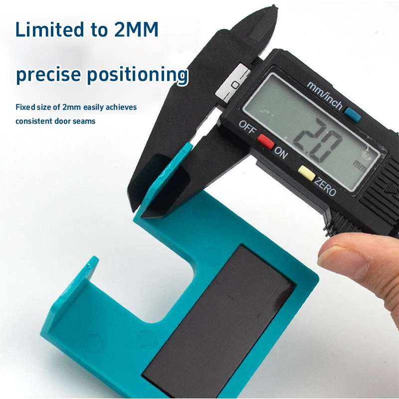 

Woodworking Hinge Mounting Fixing Tool Door Panel Gap Piece Cabinet Hinge Installation Fixed Plate Limit Spacer Mounting Tool