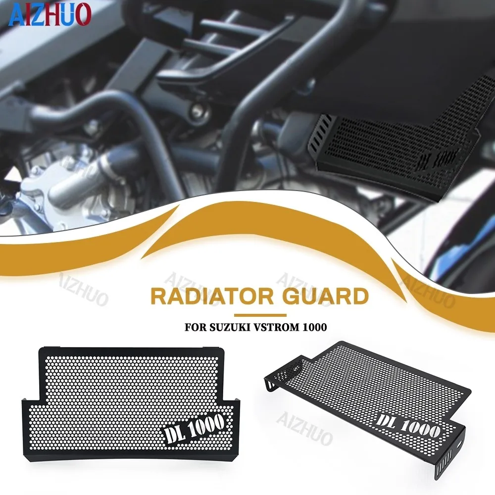 

FOR SUZUKI V-STROM 1000 VSTROM 1000 DL1000 DL 1000 Radiator Grille Guard Cover 2002-2012 2011 2010 2009 2008 2007 2006 2005 2004