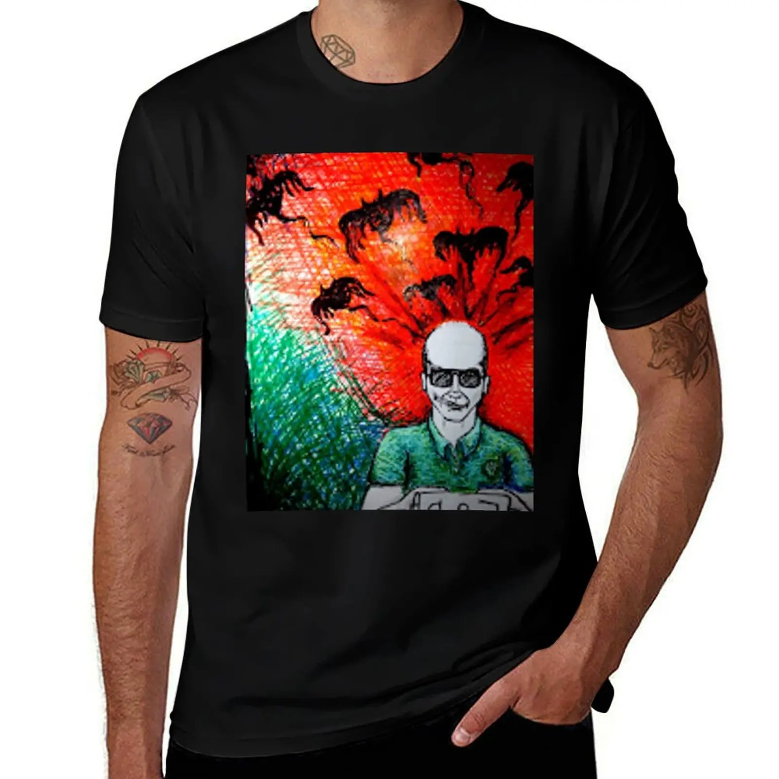 

Hunter S. Thompson T-Shirt t shirts for man cotton soft men t shirt cotton 100%