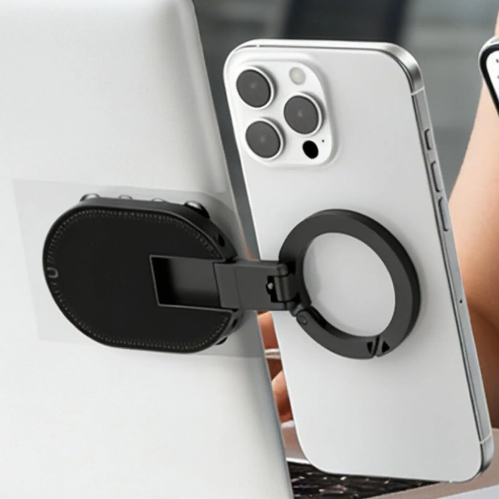 Saugnapfhalterung Handy-Saugnapfhalterung Magnetischer Ständer Tischständer für Smartphone Glas Fenster Spiegel Laptops