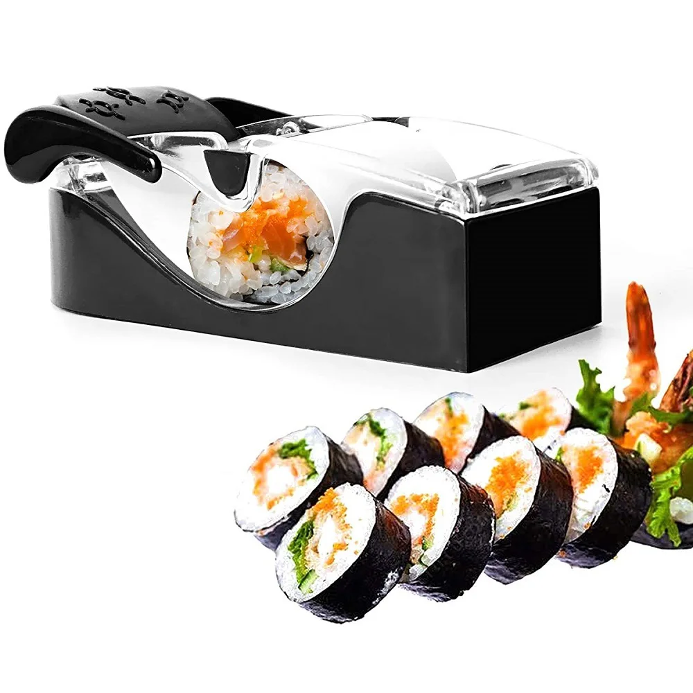 Onigiri Gadget Sushi Roll Maker Home Kitchen Manual Seaweed Roll Rice Ball Wrapper Rolling Tools  Kitchen Accessories Beginner