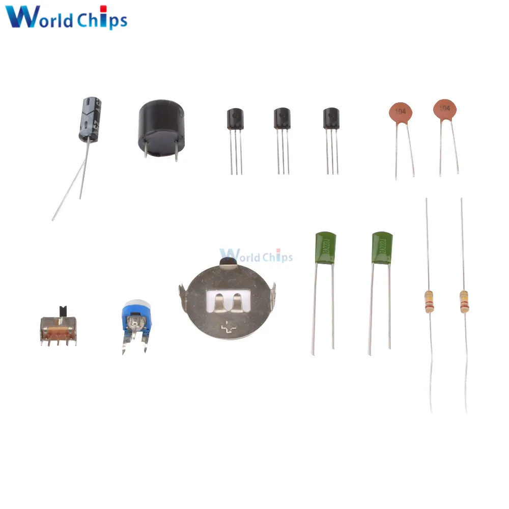 DC 3-5V Simple Metal Detector Electronic Production Kit DIY Electronic Part Metal Detector Technology Training Welding Kits