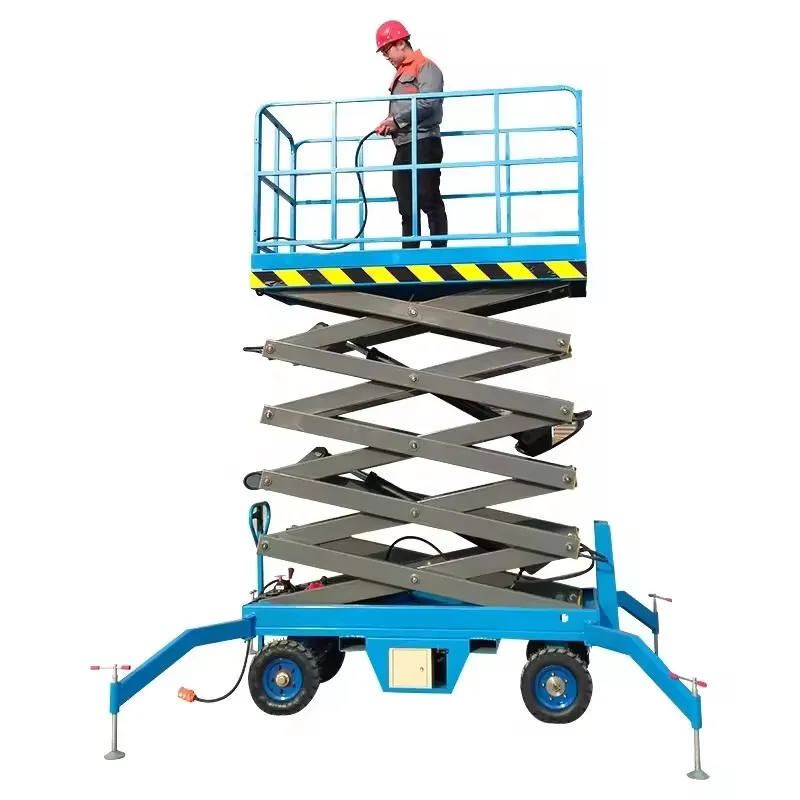 Discount Offer 8m 10m 12m 14m 16m Mobile Lifter Skylift Mobile Lifter Scaffolding Mobile Electric Scissor Lift Work Platform