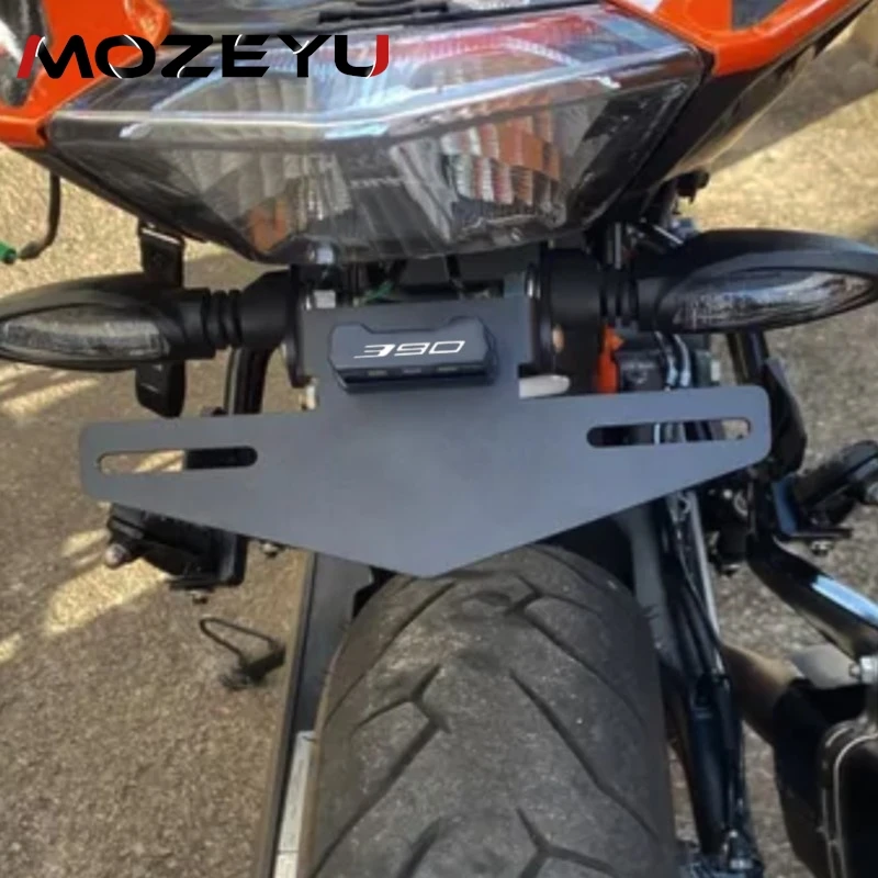 License Plate Holder For KTM DUKE 125 200 250 390 Duke390 2011-2023 Motorcycle Light Tail Tidy Holder Fender Eliminator Bracket