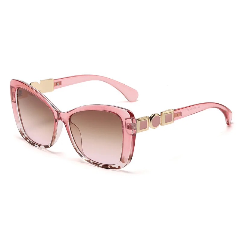 Солнцезащитные очки «кошачий глаз» в квадратной оправе для женщин и мужчин, классические ретро леопардовые солнцезащитные очки UV400, модные винтажные мужские и женские очки 2025