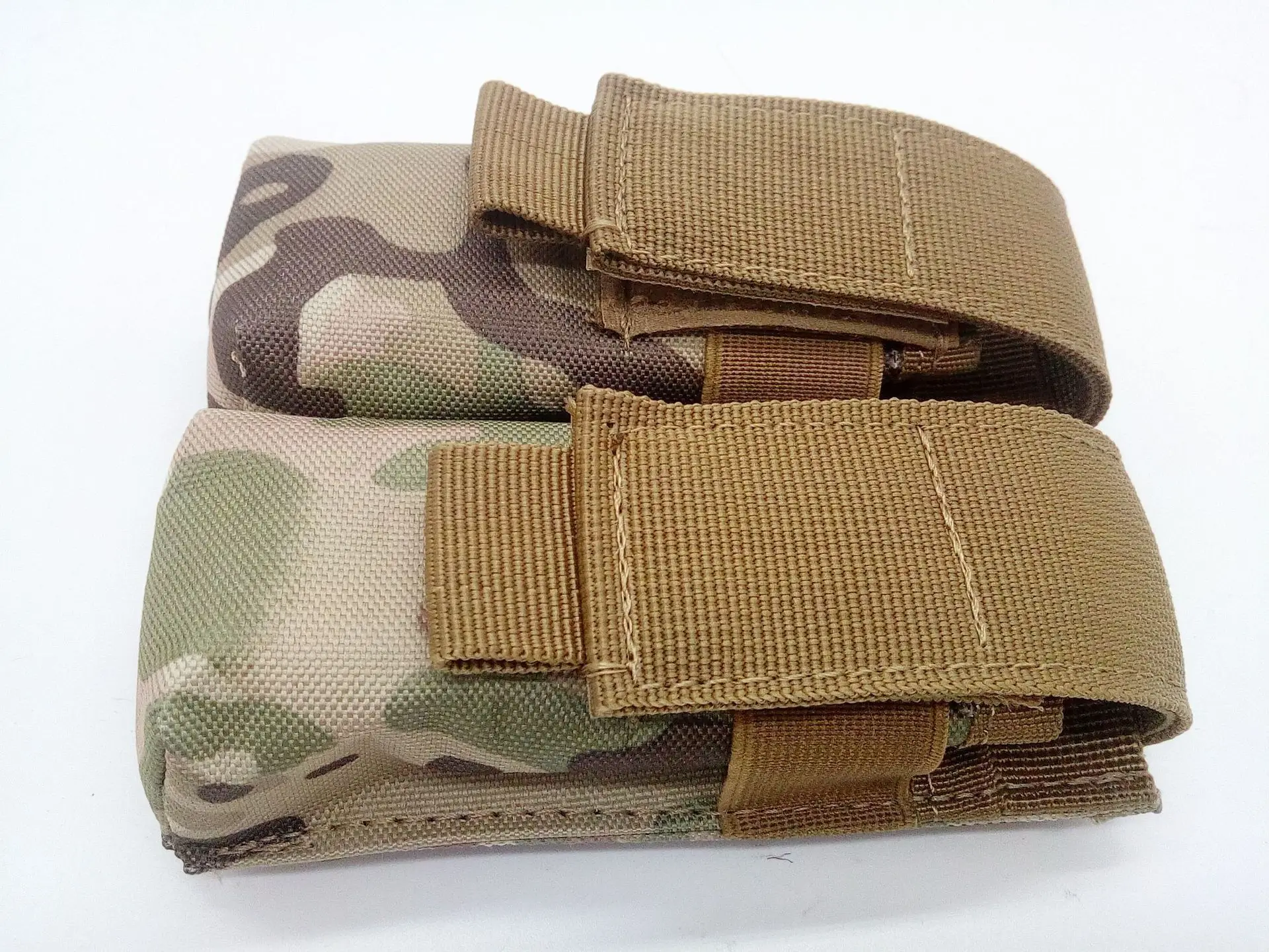 Magazijnzakje Enkel Dubbel Magazijnzakje Outdoor Molle Open Top 9mm Magazijnzakje voor Glock M1911 92F Zaklampzak
