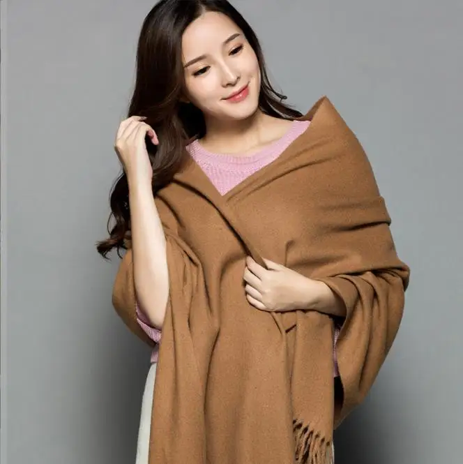 

Fashion Shawl Women New Arrival Shawl Women's Fashion Cashmere Pashimina Thick Soft Shawl Scarfs Wrap Warm Fashion Brand Scarves