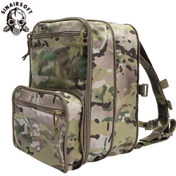 500D Nylon Tactical Flatpack D3 Backpack Hydration Carrier Expansible Molle Pouch Airsoft Multipurpose Vest Assault Travel Bag