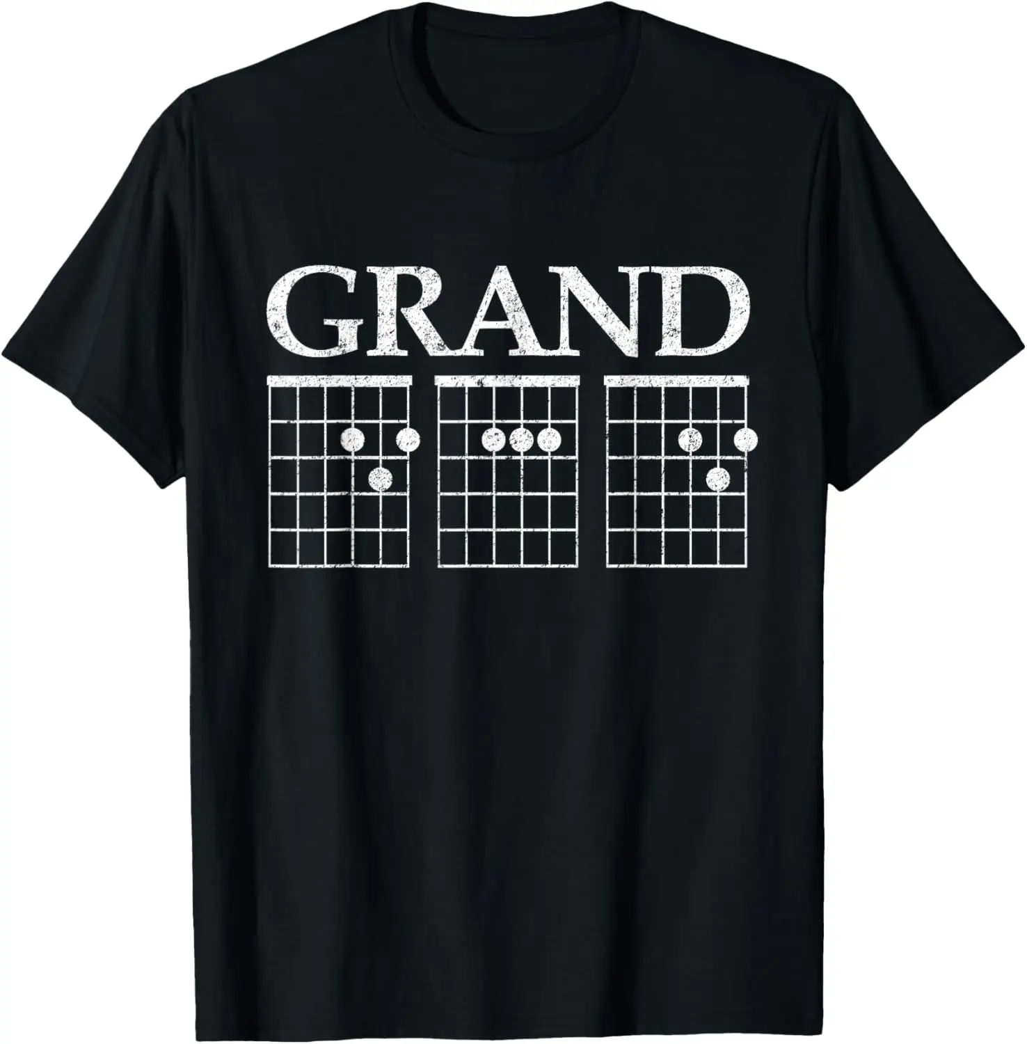 Music Guitar Chord GrandDAD Father's Day Gift For Granddad T-Shirt