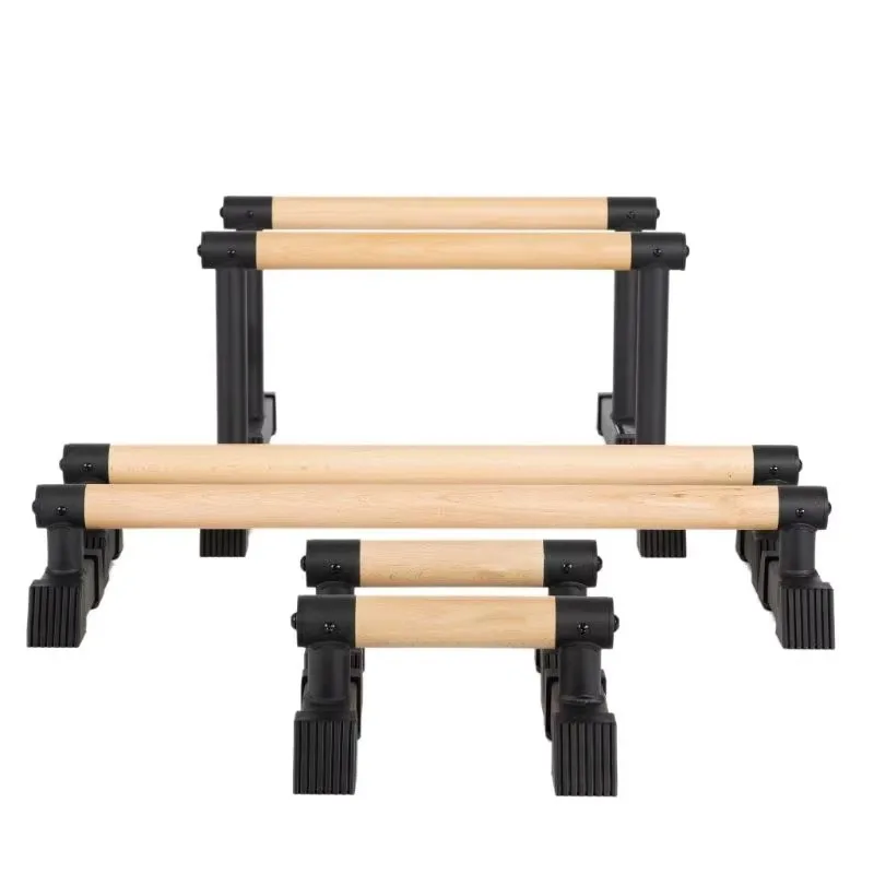 

Parallettes Push Up Stand With Handle Stable Fitness Equipment For Home Bodybuilding