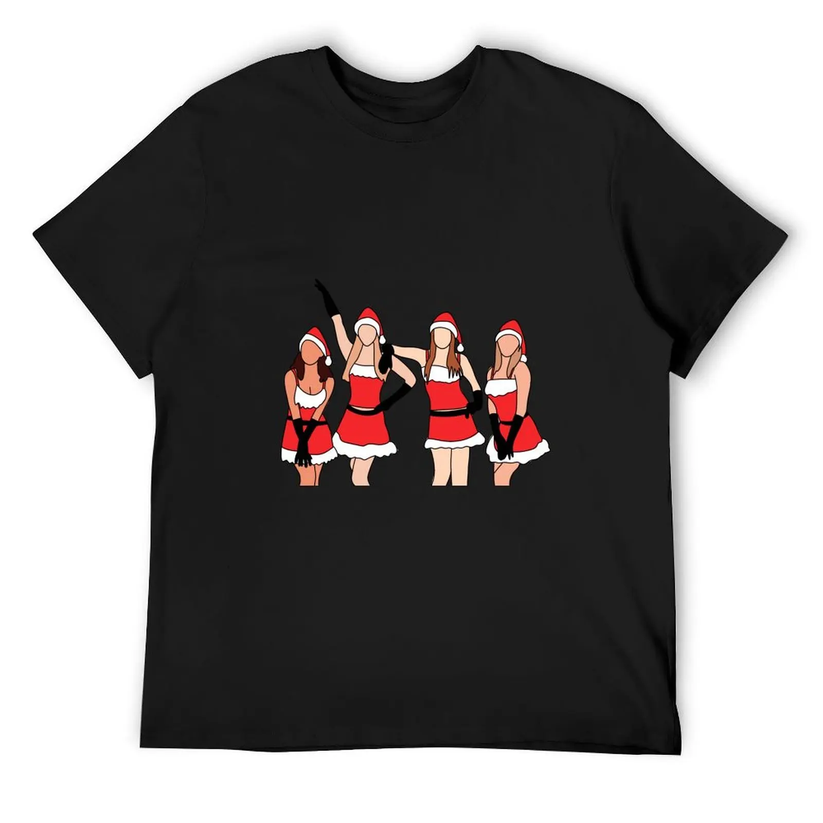 

Mean Girls Christmas Drawing T-Shirt vintage graphic tee summer clothes luxury clothes men