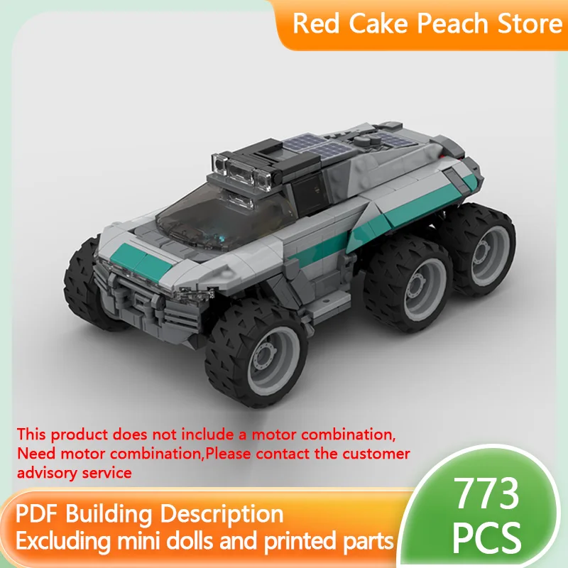 

Популярная игровая модель MOC, строительные кирпичи, внедорожник, внедорожник, модульная технология, детские праздничные подарки, сборка игрушек, костюм