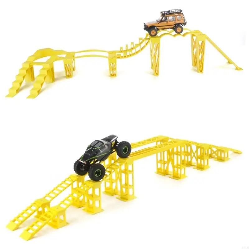 Remote Control Climbing Car Training Track Set Climbing Obstacle Bridge Slope For 1/24 And 1/18 Scale Models A2UB