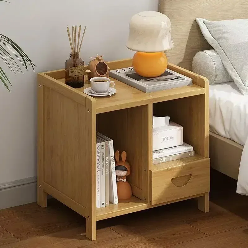 Factory direct sale Small bedside table Home bedroom Simple modern multi-functional shelf Ornament simple storage shelf