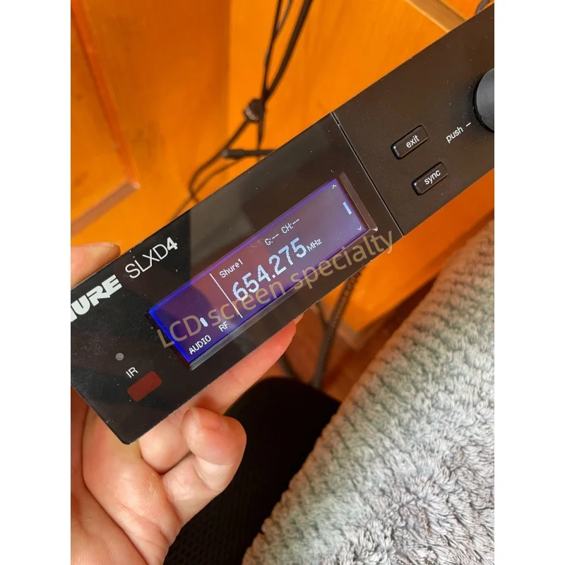 For Shure SLXD4 Receiver Display Screen Microphone Main Unit LCD Screen