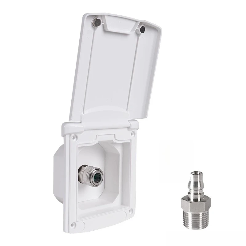 

Add water port, pressure water injection port, external shower head dual-purpose port