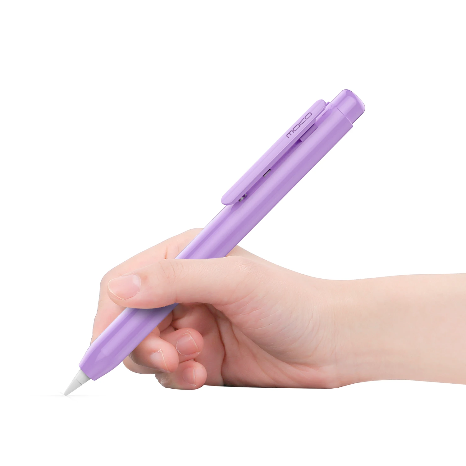 MoKo Holder Case for Apple Pencil 1st Generation,Retractable Apple Pencil Case Protective for iPad Pencil Sleeve Skin Cover