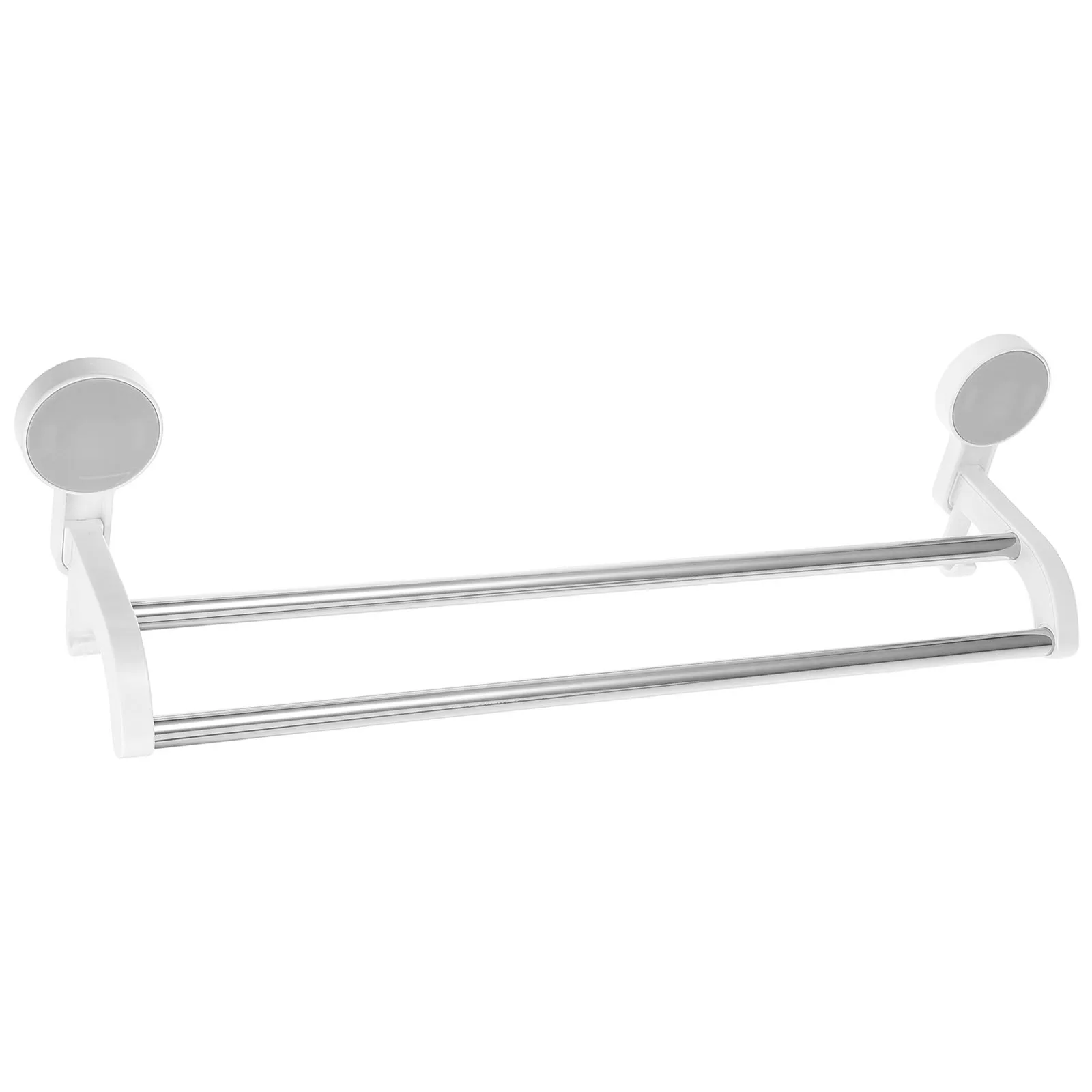 

Wall Mount Towel Rack Bathroom Hanger Shelf Hand Holder Stainless Steel ganizer Double Rod Kitchen Bath Storage