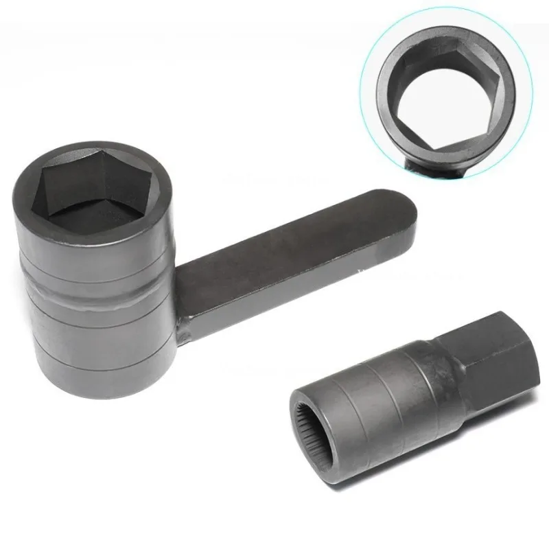 Automotive front and rear differential disassembly socket tool suitable for automotive repair wrench tools