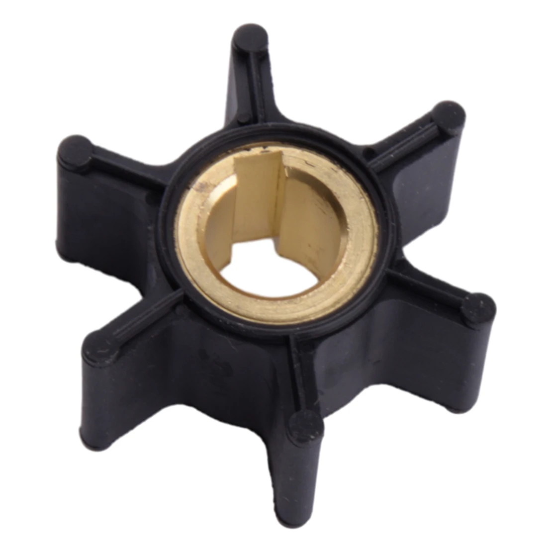 

387361 763735 Water Pump Impeller 6 Blade Fit for Johnson Engines 1.2HP 2HP 4HP 6HP