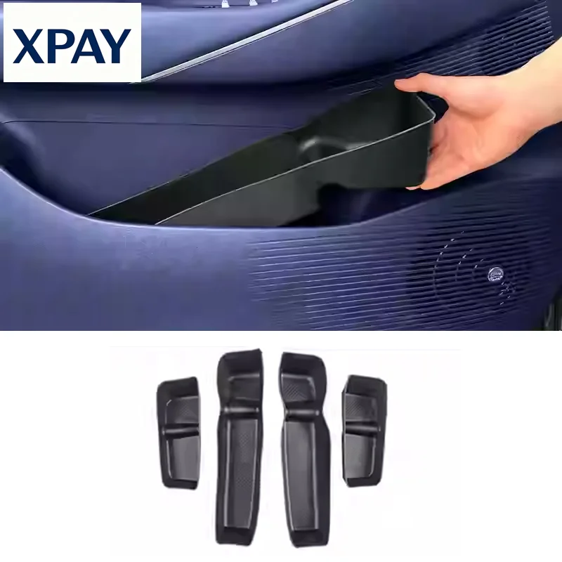 

New For Geely EX5 Galaxy E5 2024-2025 Door Storage Box TPE Door Slot Storage Box Pocket Automobile Modification Supplies