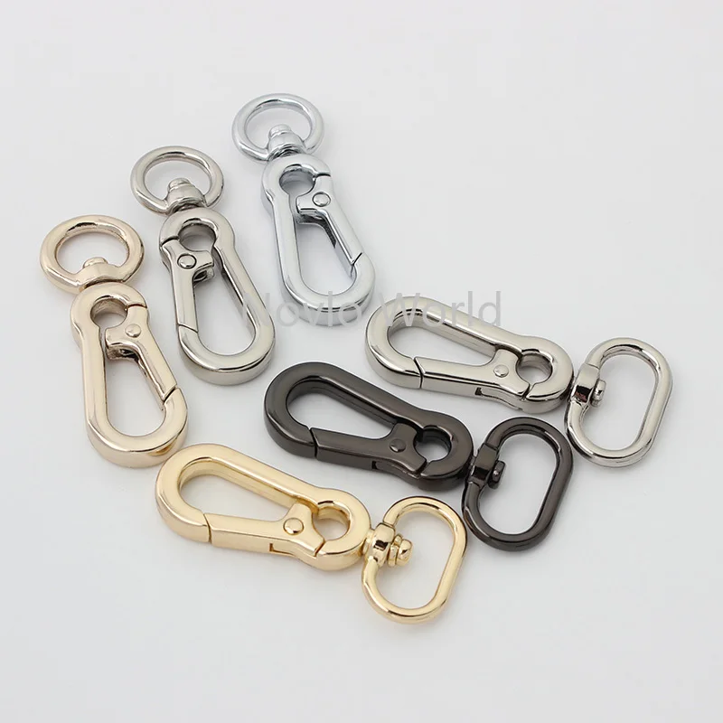 

10-50pcs 5 colors 56*12mm 53*20mm big trigger snap hook metal swivel clasp lobster claws swivel hooks clasp high quality