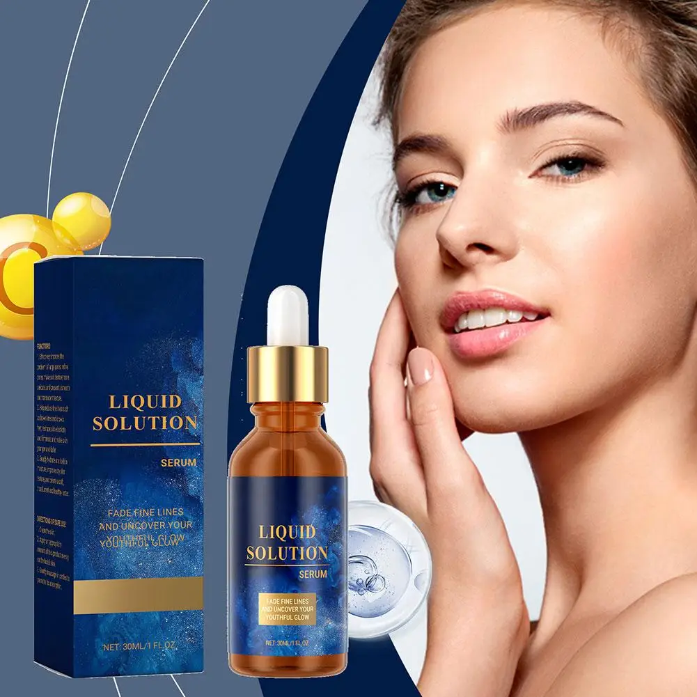 Suero facial de colágeno, esencia para el cuidado de la piel, cuidado líquido, levantamiento, nutritivo, reafirmante, hidratante, ilumina la piel S B8w4