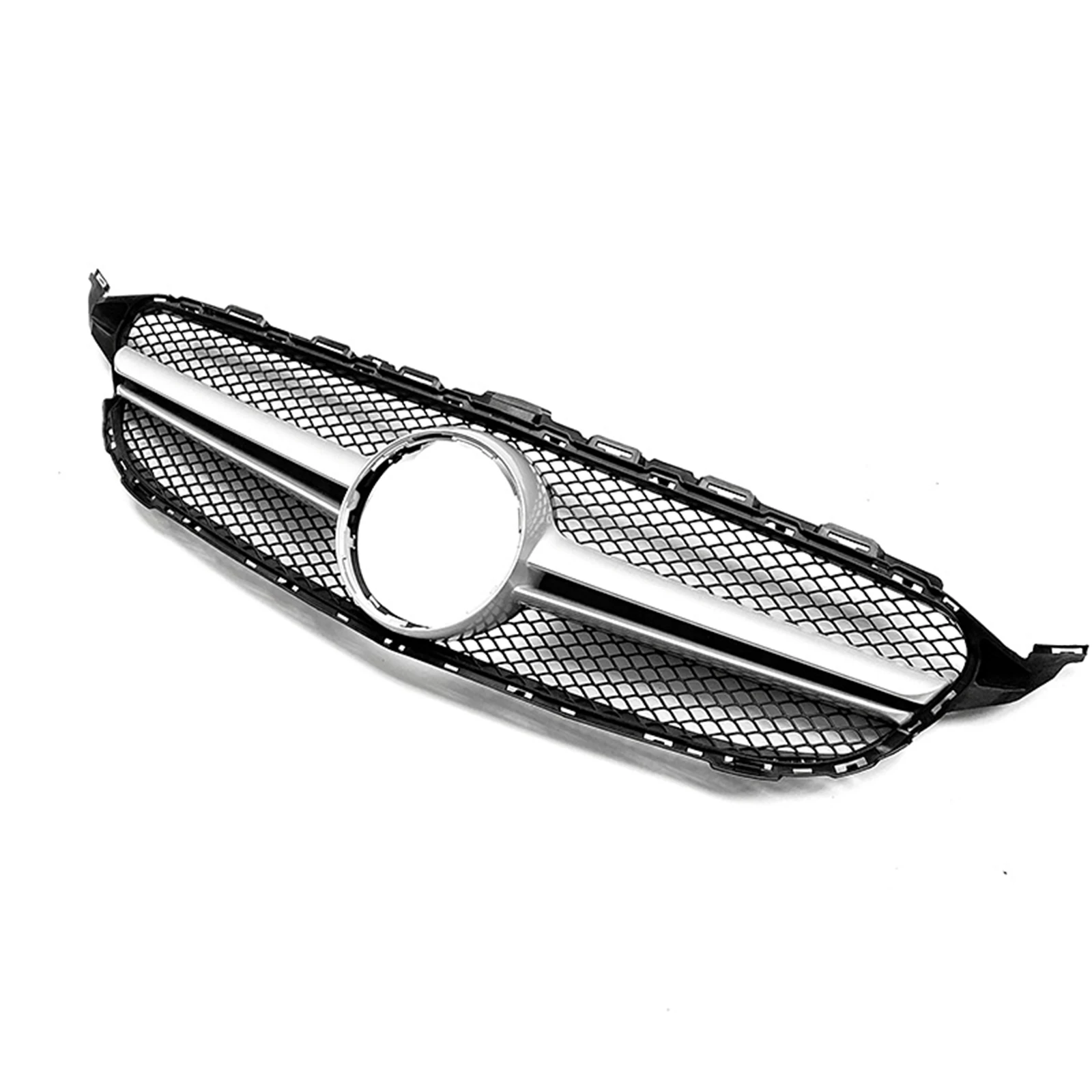 

Внешняя передняя решетка автомобиля, сетчатая решетка верхнего капота для Mercedes Benz W205 C CLASS C200 C250 C350 C43 AMG 2014-2018