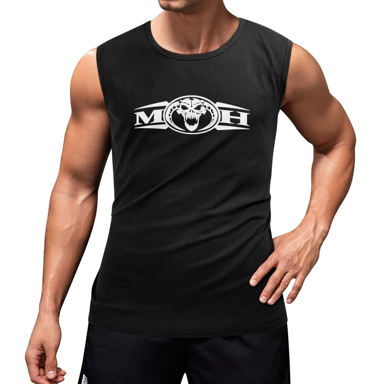 New Masters of Hardcore is the name of a Dutch Hardcore Tank Top t shirts sports vest mens clothing clothes for men summer